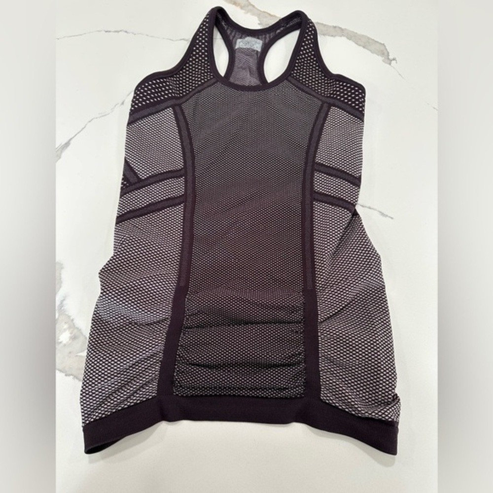 Athleta‎ Purple Diamond Fastest Track Tank Top SZ S